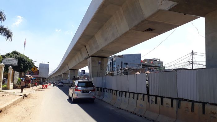 Hampir Tersambung, Begini Penampakan Terkini Proyek LRT Jakarta