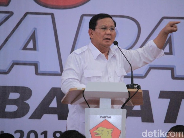 Kala Prabowo Sebut Elite Goblok dan Mengaku Sudah Tobat