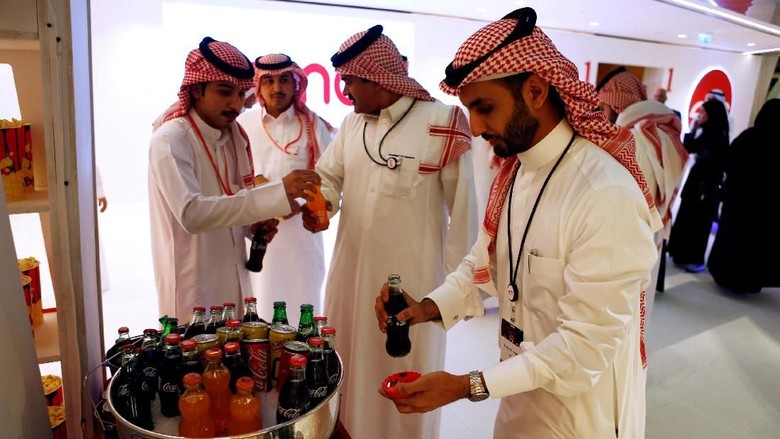 Suasana Peresmian Bioskop Pertama di Arab Saudi