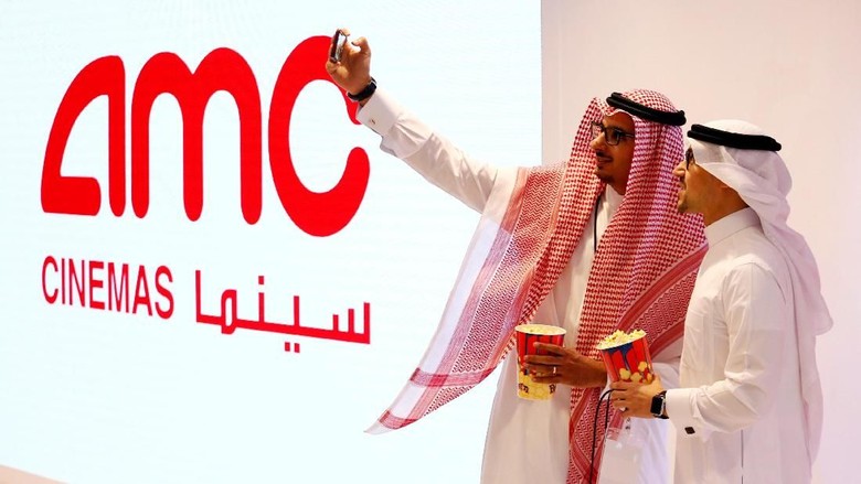 Suasana Peresmian Bioskop Pertama di Arab Saudi