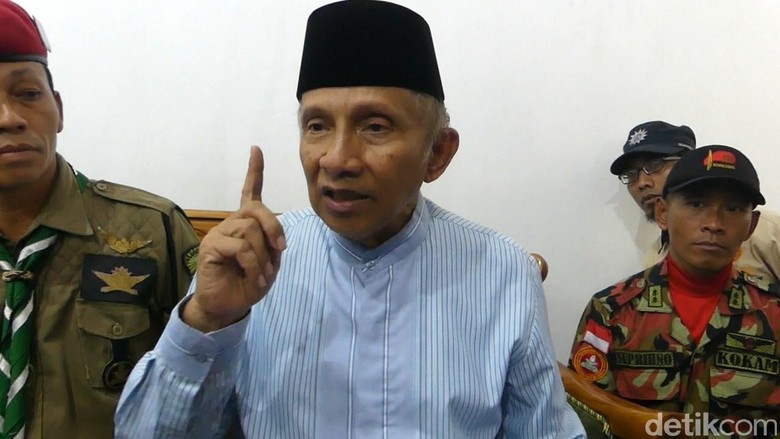 Amien Rais Andalkan Prabowo-Abdul Somad Tumbangkan Jokowi