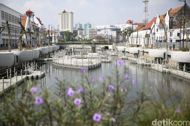 Kali Besar Kota Tua Jakarta Kini Mirip Cheonggyecheon di Seoul