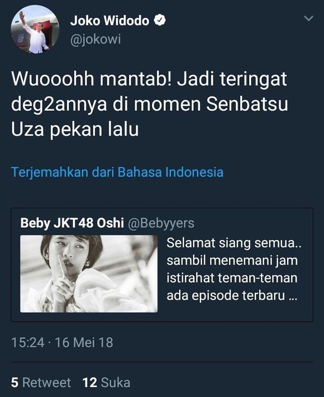 Lagi-Lagi Admin Akun Twitter @jokowi Salah Twit, Akhirnya Segera Dihapus