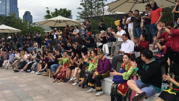 Reog Ponorogo Bikin Penonton di Korea Melongo