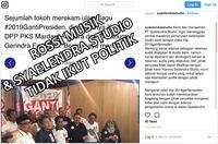 Studio Rekaman Sayangkan Pemasangan Atribut #2019GantiPresiden

