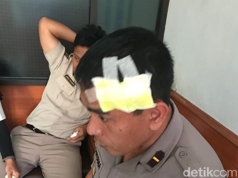 Kapusdikmin Lemdikpol Polri Pukul 7 Anggotanya dengan Helm Baja