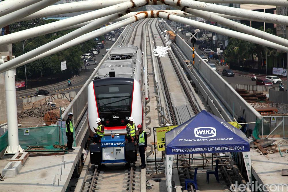 Asian Games Agustus, Begini Penampakan Terkini LRT Jakarta