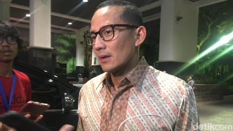 Sandiaga Berkelakar Jadikan Ahok Anggota TGUPP