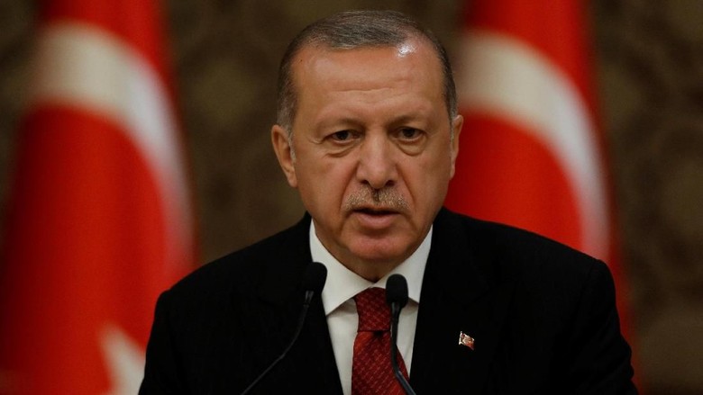 Erdogan Tuding AS Menikam Turki dari Belakang