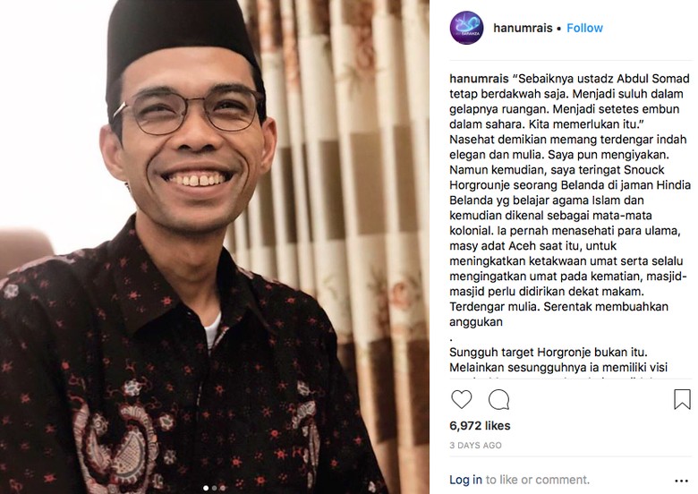 Hanum Rais Serukan #SomadEffect Everywhere