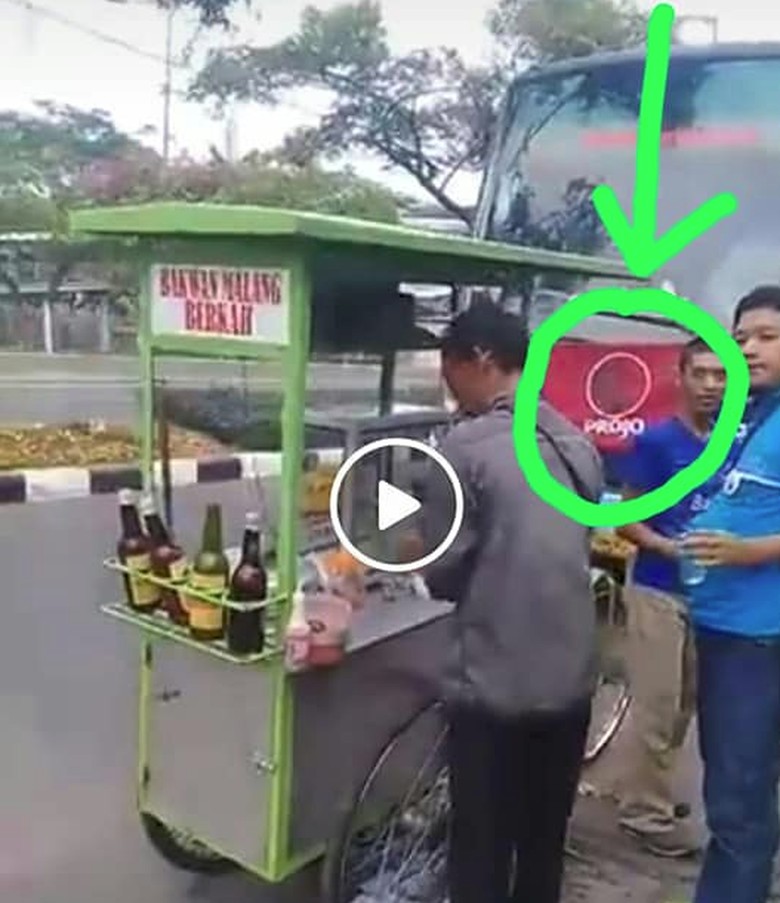 Viral Kabar Relawan Jokowi Tak Bayar Bakso, Projo Merasa Difitnah