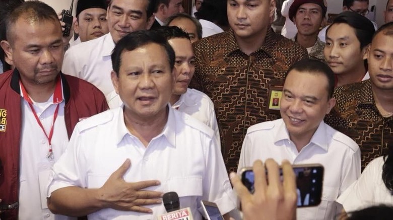 Gerindra: Prabowo Flu Berat, Harus Istirahat Total