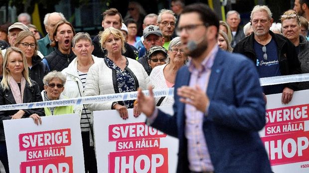 Partai Ekstrem Kanan Swedia Akan Berjaya di Pemilu