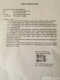 Surat Minta Maaf Kepada Guru Seblum Perpisah