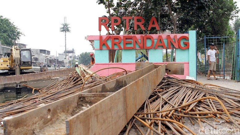 Penampakan Terkini RPTRA Krendang yang Membuat Miris