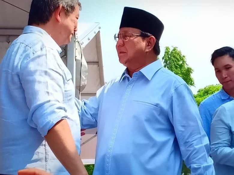 Lebaran Hari Pertama, Prabowo Hadiri Ultah Hashim Djojohadikusumo di Bali