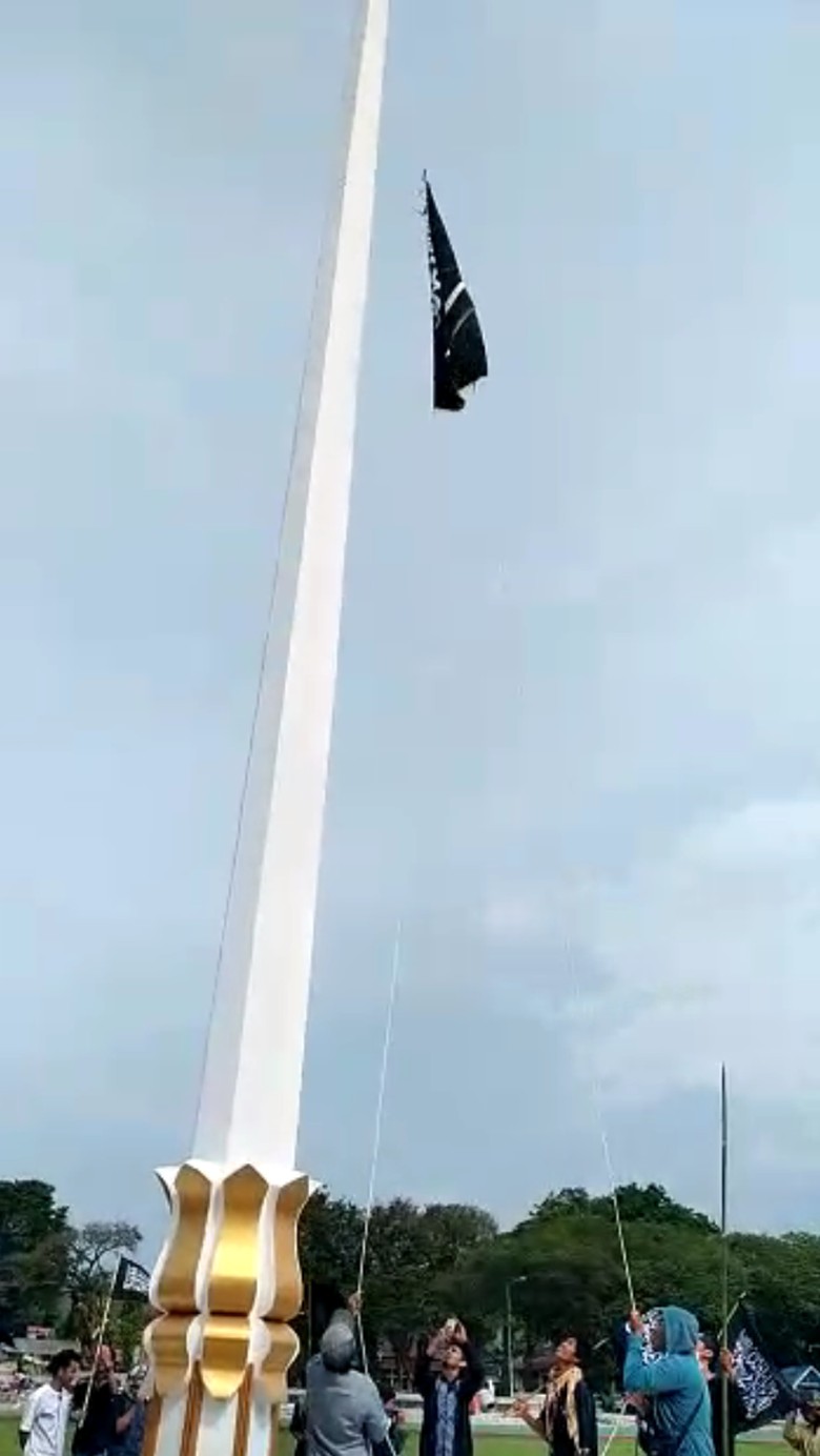 Kabareskrim Minta Pengibaran Bendera Hitam di DPRD Poso Diusut