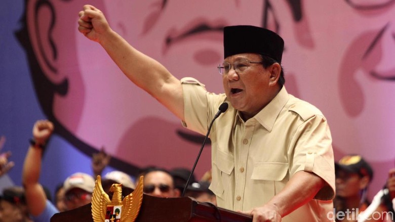 Lihat Korupsi Sudah Stadium 4, Prabowo Janji Ciptakan Clean Government