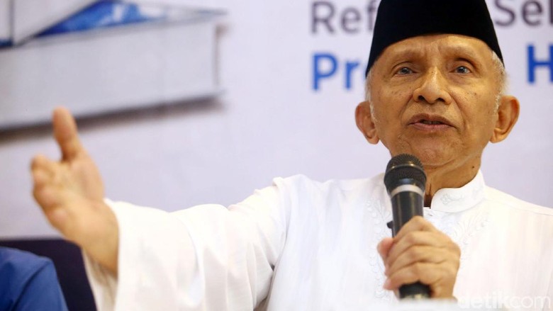Amien Rais: Peran Kiai Ma'ruf Hampir Tak Ada di Debat