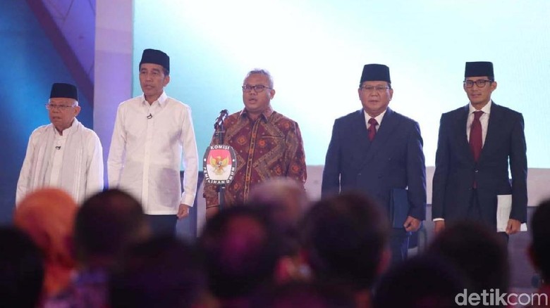 Survei Charta Politika: Jokowi-Ma'ruf 53,6%, Prabowo-Sandiaga 35,4%