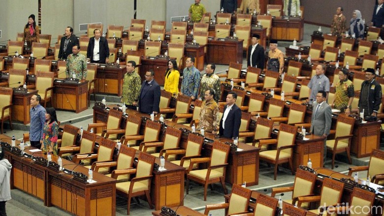 Sidang Paripurna DPR Kembali Kosong
