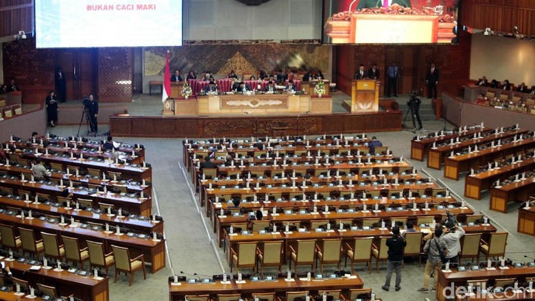 Sidang Paripurna DPR Kembali Kosong