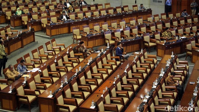 Sidang Paripurna DPR Kembali Kosong