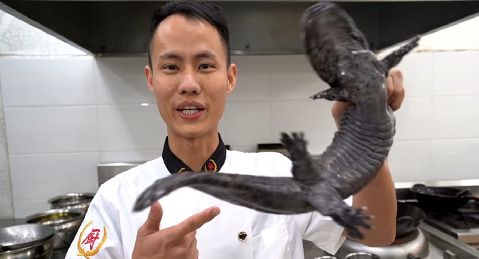 Chef Asal China Dikritik Setelah Masak Salamander yang Nyaris Punah
