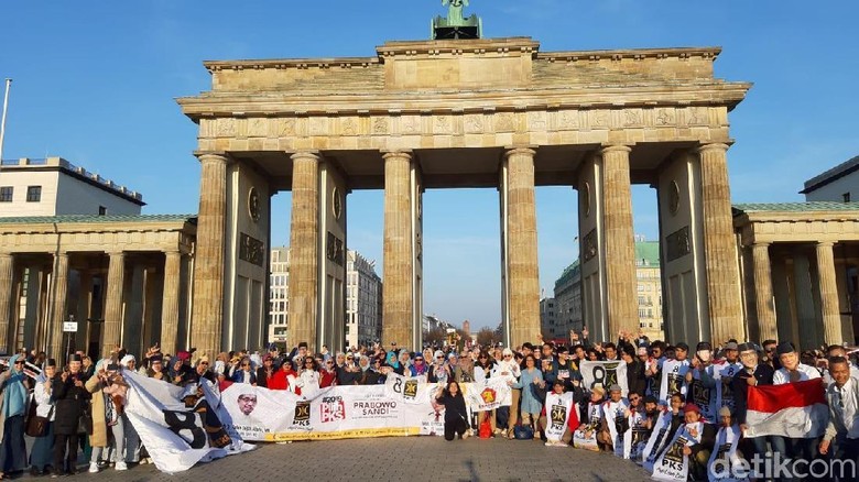 WNI dari Penjuru Eropa Kumpul di Jerman Deklarasi Dukung Prabowo