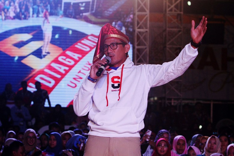 Kalah Versi Survei, Sandiaga Ungkit Hasil Pilgub DKI