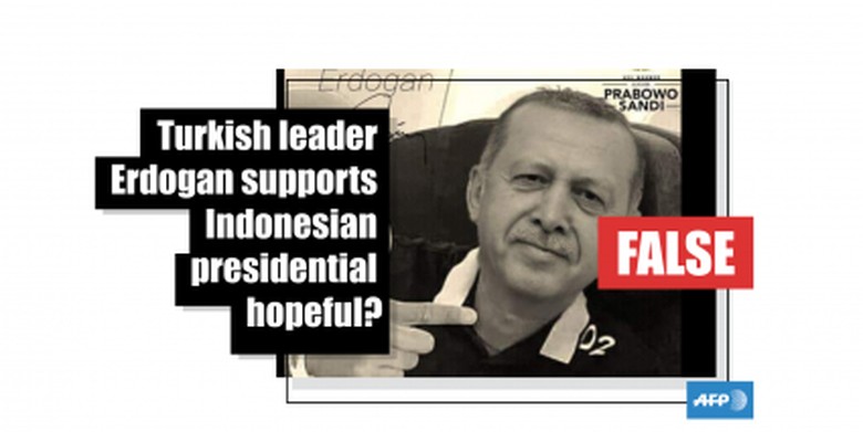 Media Prancis Buktikan Kabar Erdogan Dukung Prabowo Adalah Hoax Belaka