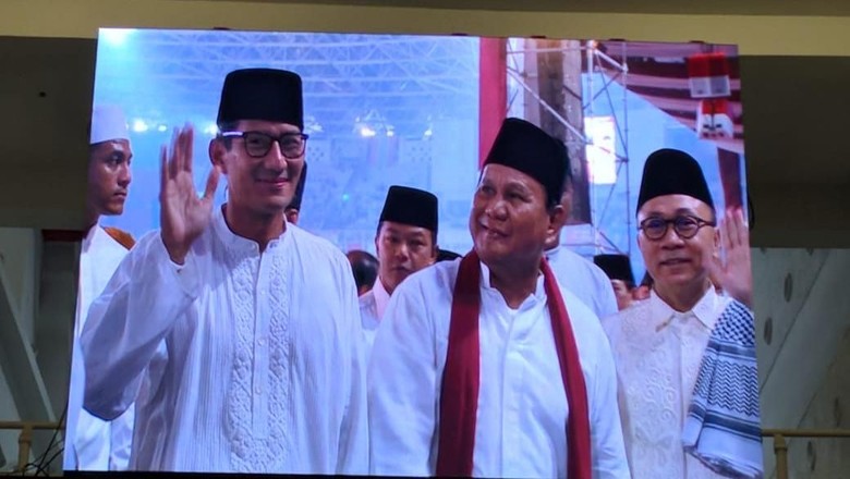 Kampanye Akbar, Prabowo-Sandiaga Sudah Berada di GBK