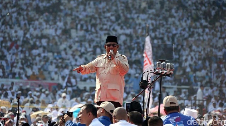 Bikin Rilis Pers, Prabowo Kini Klaim Menang dengan Kantongi 71 Juta Suara