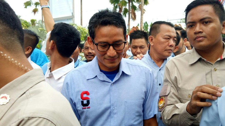Ironi Sandiaga: Kampanye di 1.550 Titik, Kalah di TPS Sendiri