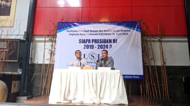 Survei LSI Denny JA: Jokowi di Ambang Menang Telak