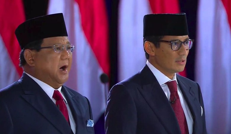 13 Kali 'Tusuk Prabowo-Sandi', Sandiaga Dinilai Jadi Bintang Tutup Debat