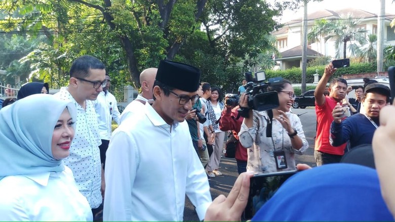 Ironi Sandiaga: Kampanye di 1.550 Titik, Kalah di TPS Sendiri