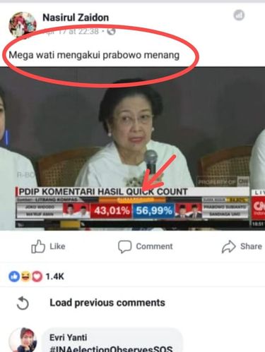 banteng-muda-laporkan-hoax--mega-akui-prabowo-menang--ke-polri