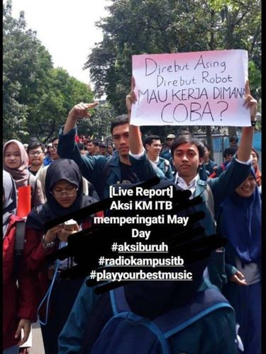 Sikap KM ITB Soal Buruh Dibalik Viral 'Mau Kerja Dimana Coba?'

