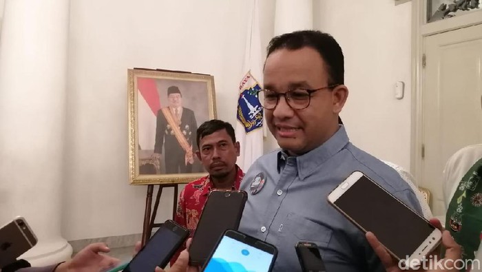 Anies: Drainase Vertikal akan Dibuat Tahun Ini di Kantor hingga Kampung