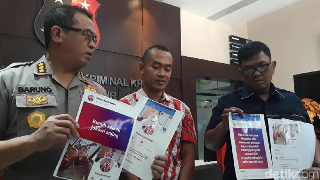 Guru Honorer yang Ancam Bunuh Jokowi Sempat Tantang Polisi