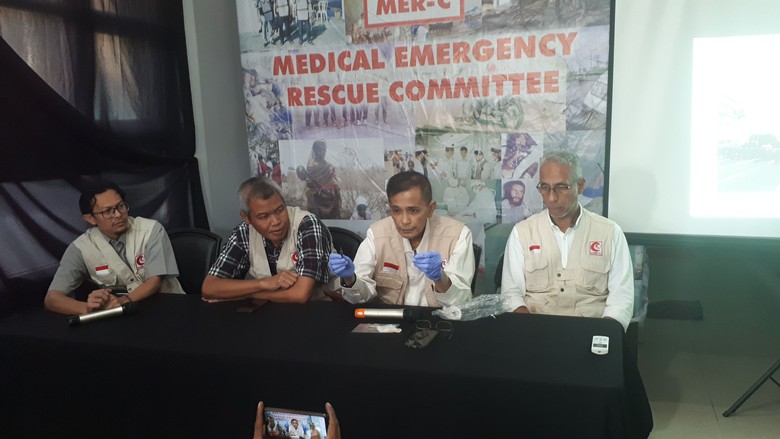 MER-C Tunjukkan Peluru Diduga Terkait Rusuh 22 Mei, Bakal Adukan ke PBB
