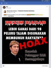 Posting Hoax soal Jokowi dan Kapolri, Pemuda di Kalteng Ditangkap
