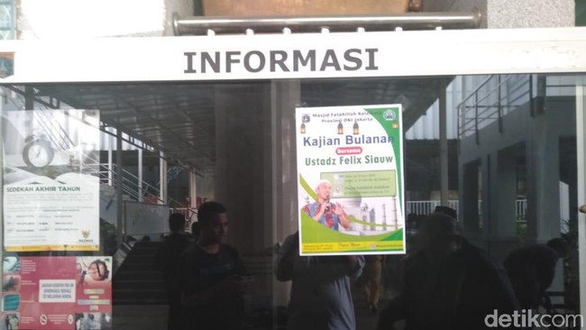 Heboh Poster Kajian Felix Siauw di Masjid Balai Kota DKI, Akhirnya Batal