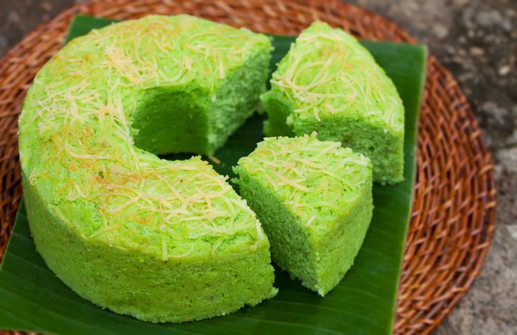 Cake Pandan  Disebut Kue  Nasional Singapura Netizen 