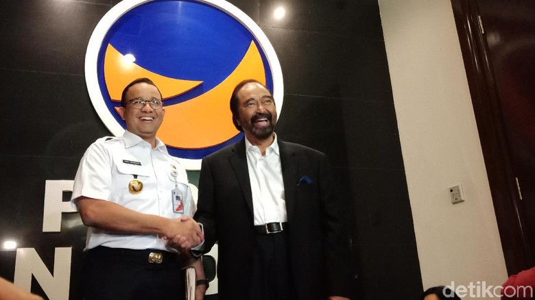 Anies Temui Surya Paloh, Ini yang Dibahas