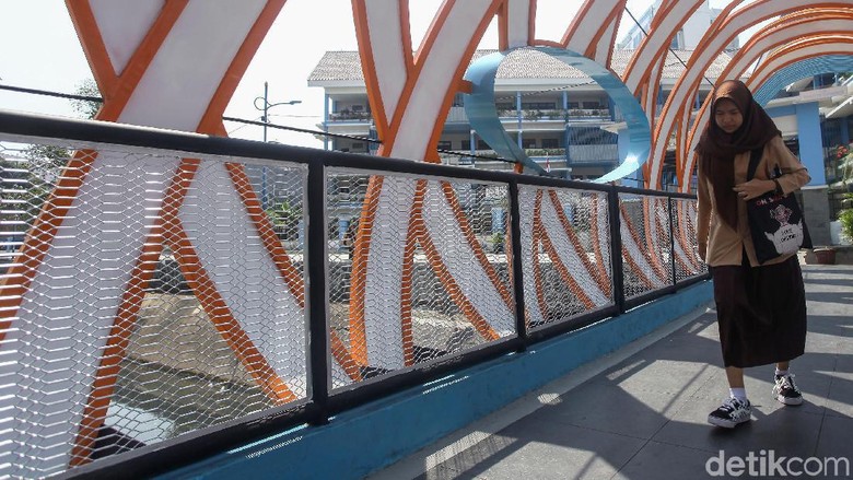 Begini Wujud Jembatan Ketupat yang Bakal Diresmikan Anies