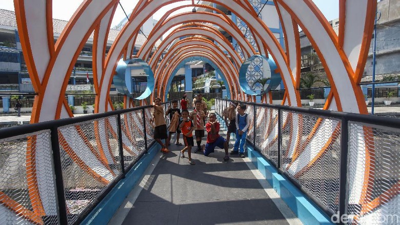 Begini Wujud Jembatan Ketupat yang Bakal Diresmikan Anies
