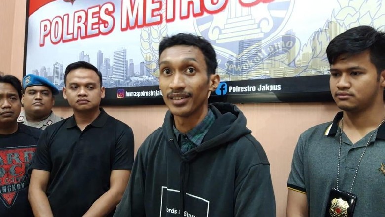 Pemotor Galak yang Serang Pejalan Kaki di Trotoar Jakpus Ditangkap!