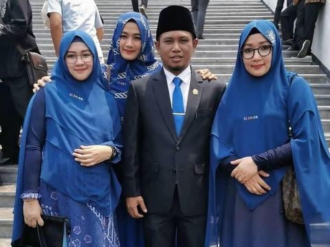 Lora Fadil Bawa 3 Istri Saat Pelantikan Anggota DPR, Ini Kata NasDem